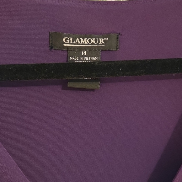 Glamour Deep Purple Maxi Dress - Picture 2 of 5